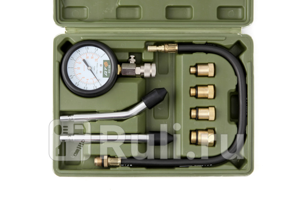 Компрессометр для бензиновых двигателей с насадками Дело Техники 830108 2130₽