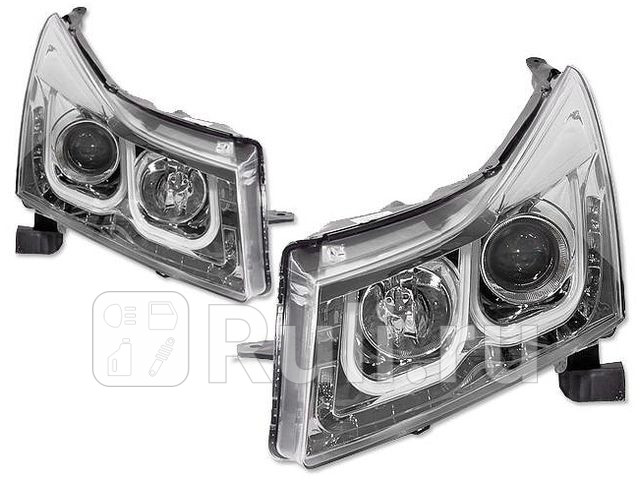 Тюнинг-фары комплект для Chevrolet Cruze 2009-2015 EAGLE EYES GM555-B9WH0-3V 43520₽