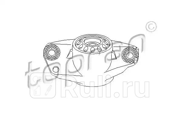 Опора амортизатора HANS PRIES 113415001 0₽