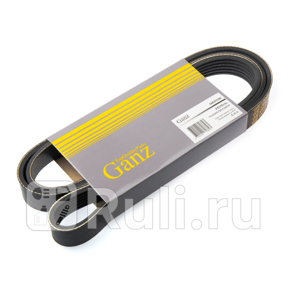 Ремень поликлиновый 6PK1513 GANZ GIE37099 1270₽