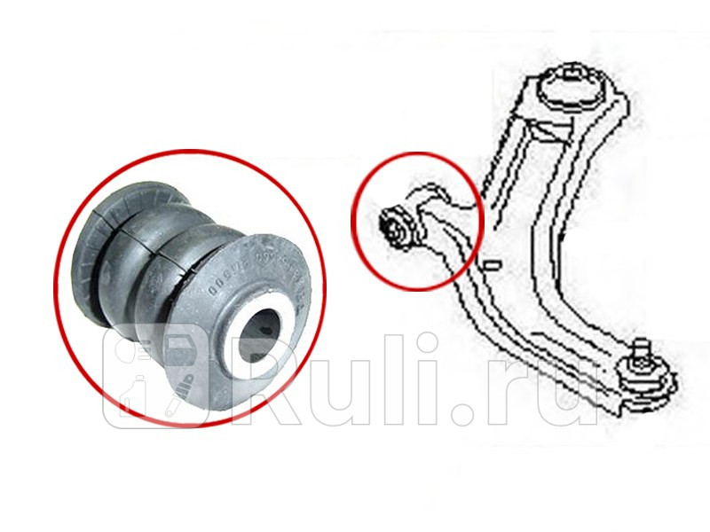 Сайлентблок FR переднего рычага NISSAN WINGROAD EXPERT SYLPHY NOTE TIIDA CUBE MICRA MARCH 02- SAT ST-54560-ED500 250₽