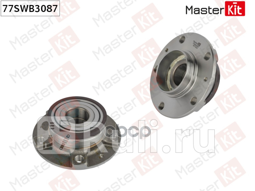 Ступица с подшипником CITROEN C5PEUGEOT 407607 00- зад MASTERKIT 77SWB3087 3940₽