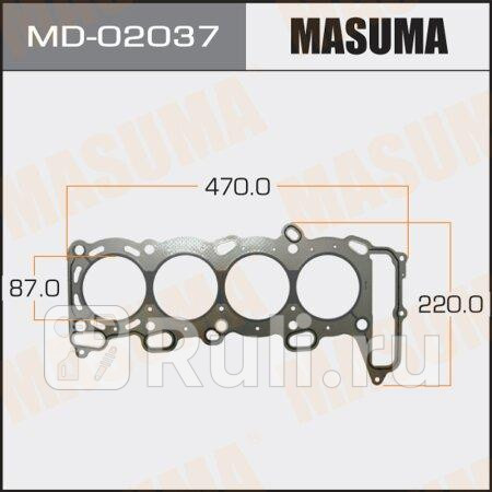 Прокладка ГБЦ Masuma MD-02037 MASUMA MD-02037 1240₽