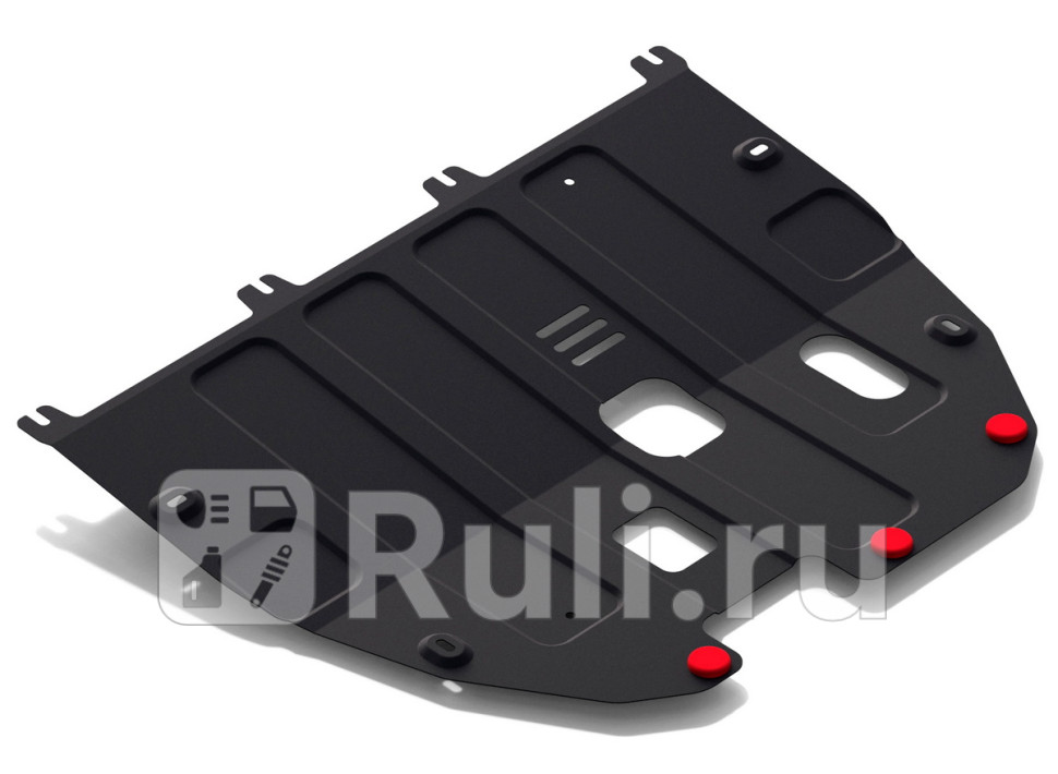 Защиты картеракпп комплект для Ssangyong Tivoli 2015-2020 АвтоБроня 111053181 9560₽