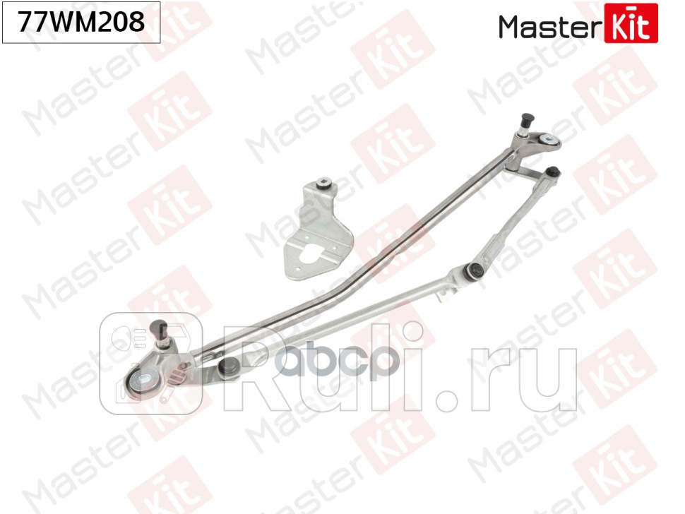 Мотор стеклоочистителя с трапецией передний AUDI A4 8EC B7 2004 - 2008 MASTERKIT 77WM208 MASTERKIT 77WM208 5490₽