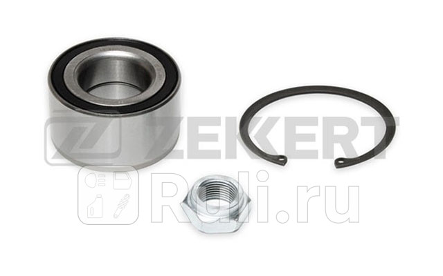 Ремкомплект ступицы перед без ABS VW Caddy II 96- Skoda Favorit 781 785 787 93- Felicia 6U Zekkert rl-1185 0₽