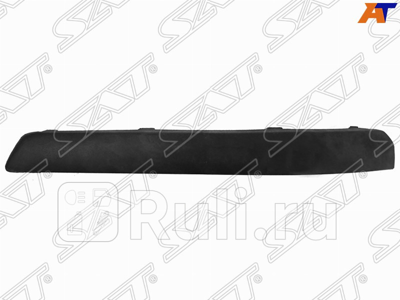 Молдинг заднего бампера левый для Ford Focus 2 2005-2008 SAT ST-FDA5-087M-H2 190₽
