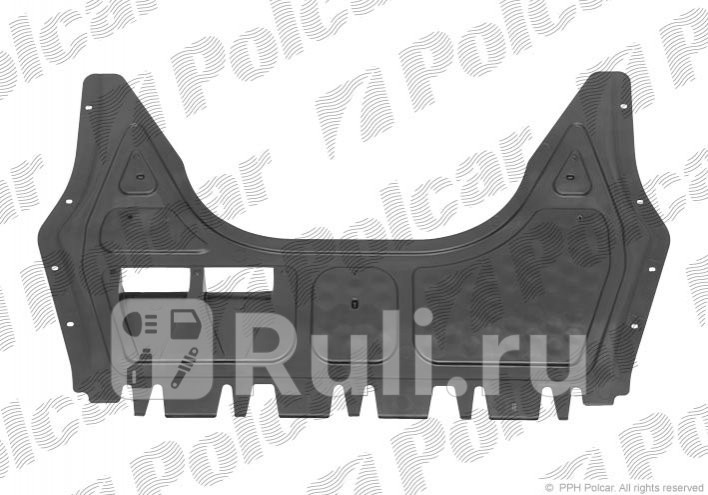 Пыльник двигателя для Volkswagen Golf 5 2003-2009 Polcar 9513345Q 1260₽