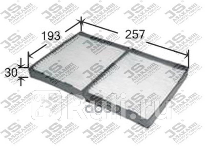 Фильтр салона JS Asakashi AC0004SET 0₽