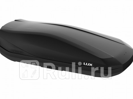 Автомобильный бокс Lux IRBIS 175 черный матовый 450 л 175х85х40 см Артикул 790944 LUX 790944 36570₽