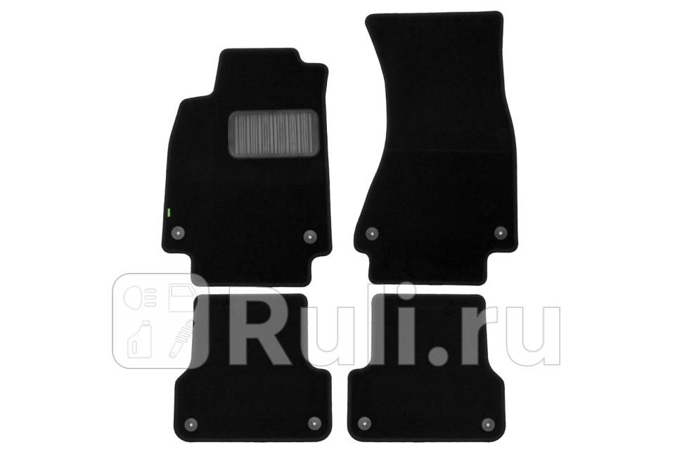 Коврики в салон 4 шт. для Audi A6 C7 (2015-) Klever KLEVER02042001210kh