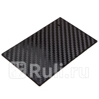 Коврик на панель противоскользящий Skyway 195 х 12 см черный карбон SKYWAY S00401034 250₽