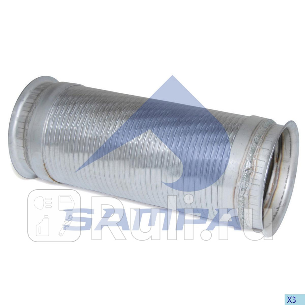 Гофра глушителя Sampa 041217 2320₽