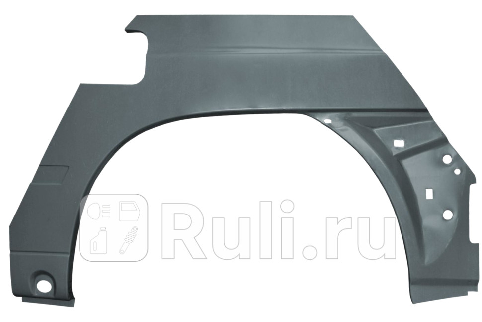 Ремонтная арка крыла левая задняя для Mercedes Vito W638 (1996-2003) POTRYKUS P146131