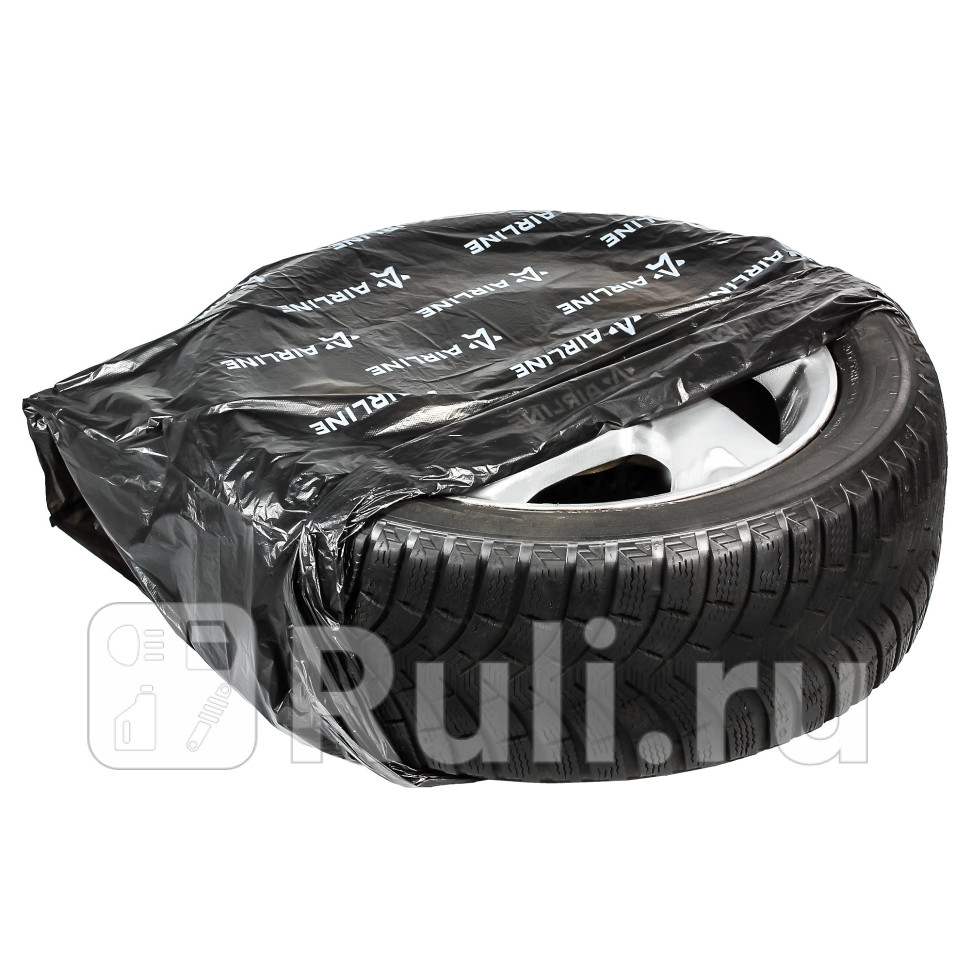 Мешки для колес 4 шт 115 х 115 см R12-22 Airline PRO повыш прочн 25 мкм черн AIRLINE ADPB005 310₽