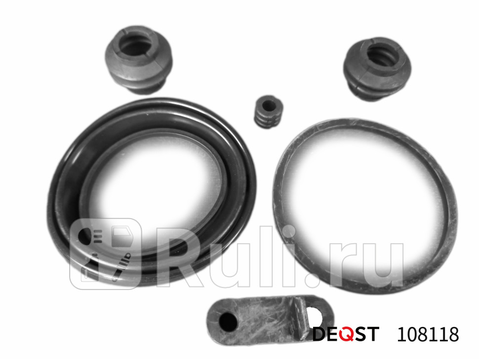 Ремкомплект тормозного суппорта переднего для поршня o 57mm суппорт mobis применяемость hyundai DEQST 108118 450₽