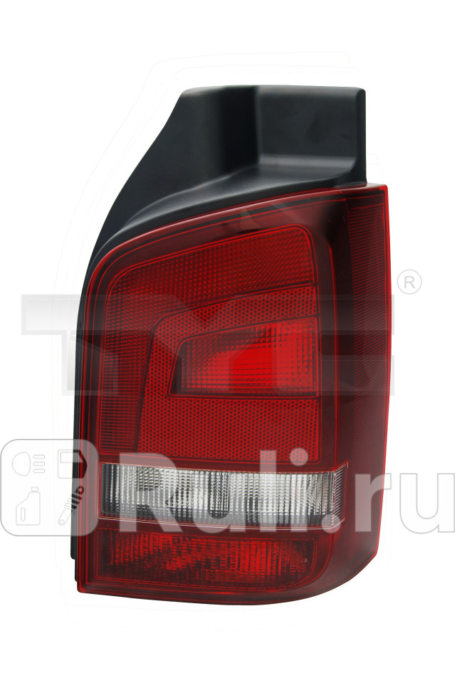 Фонарь правый задний в крыло для Volkswagen Transporter T5 2010- TYC 11-B593-A1-2B 5000₽
