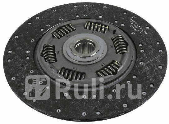 диск сцепления 2-ух диск D400 сторона двиг 46x50-24N VOLVO FHFMNM9121316 SACHS 1878 000 300 0₽