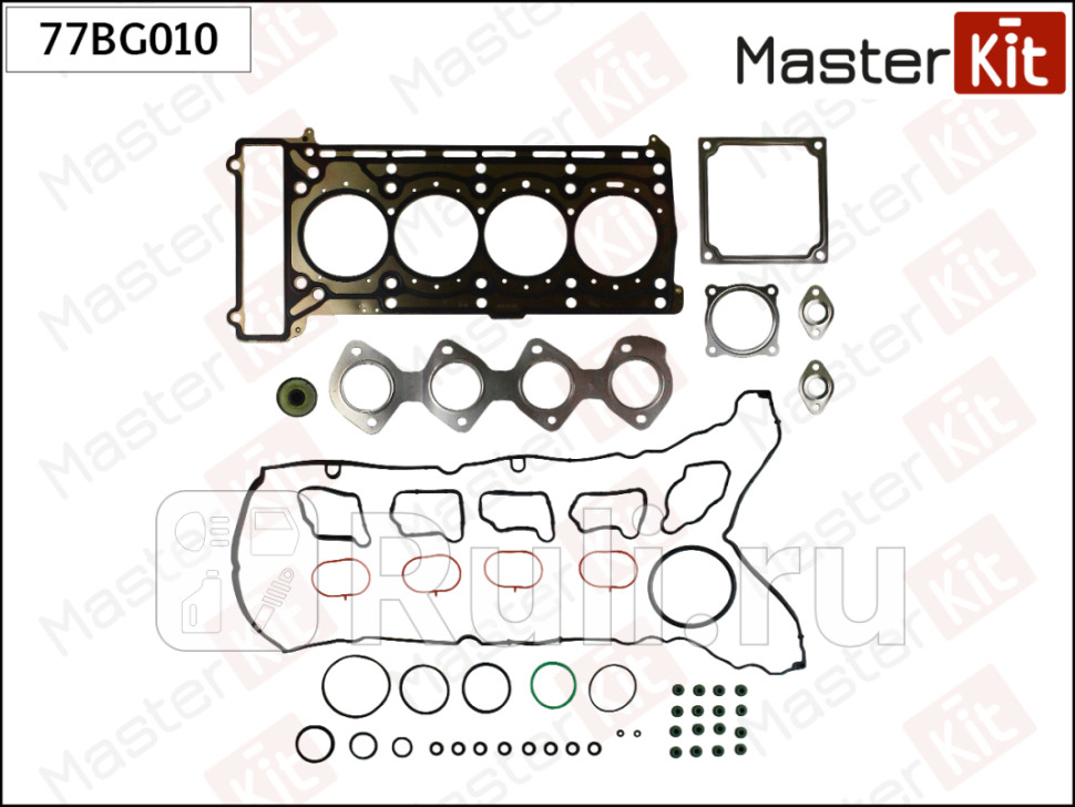 Верхний комплект прокладок ГБЦ Mercedes-Benz W203W204W211C209Sprinter M271910 18 MASTERKIT 77BG010 8580₽