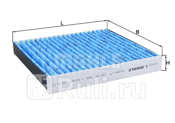 Фильтр салона  KNECHT LAO436