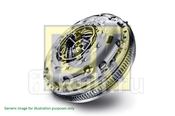 К-кт сцепления с маховиком seat alhambra vw sharan 19tdi 95 LUK 417001010 0₽