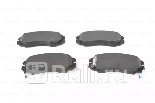 Колодки тормозные дисковые передние для Hyundai Elantra 3 XD 2001-2003 BOSCH 0 986 424 815 1850₽