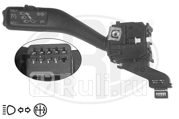Переключатель подрулевой SKODA OCTAVIAYETI VW GOLFJETTATIGUAN ERA 440557 3910₽