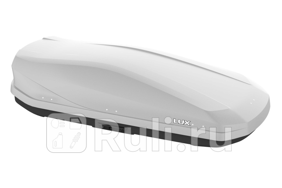Автомобильный бокс Lux IRBIS 175 серый матовый 450 л 175х85х40 см Артикул 790951 LUX 790951 32700₽
