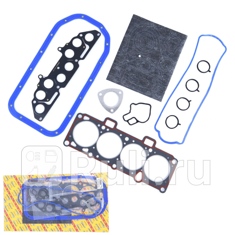 Прокладки двигателя полный кт для ам ВАЗ-211141118 Kalina 16 8 кл Premium силикон Riginal RG21114-1002064-05 1870₽