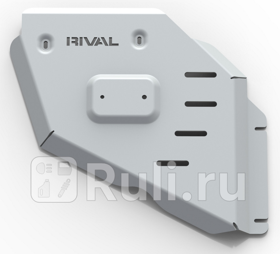 Защита раздаточной коробки комплект крепежа для Toyota Land Cruiser 300 2021-2023 RIVAL 33395531 11790₽
