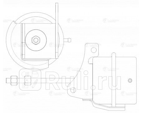 Актуатор турбокомпрессора для ам LUZAR LTC0901 3900₽